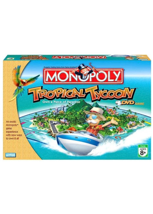 Monopoly: Tropical Tycoon DVD Game